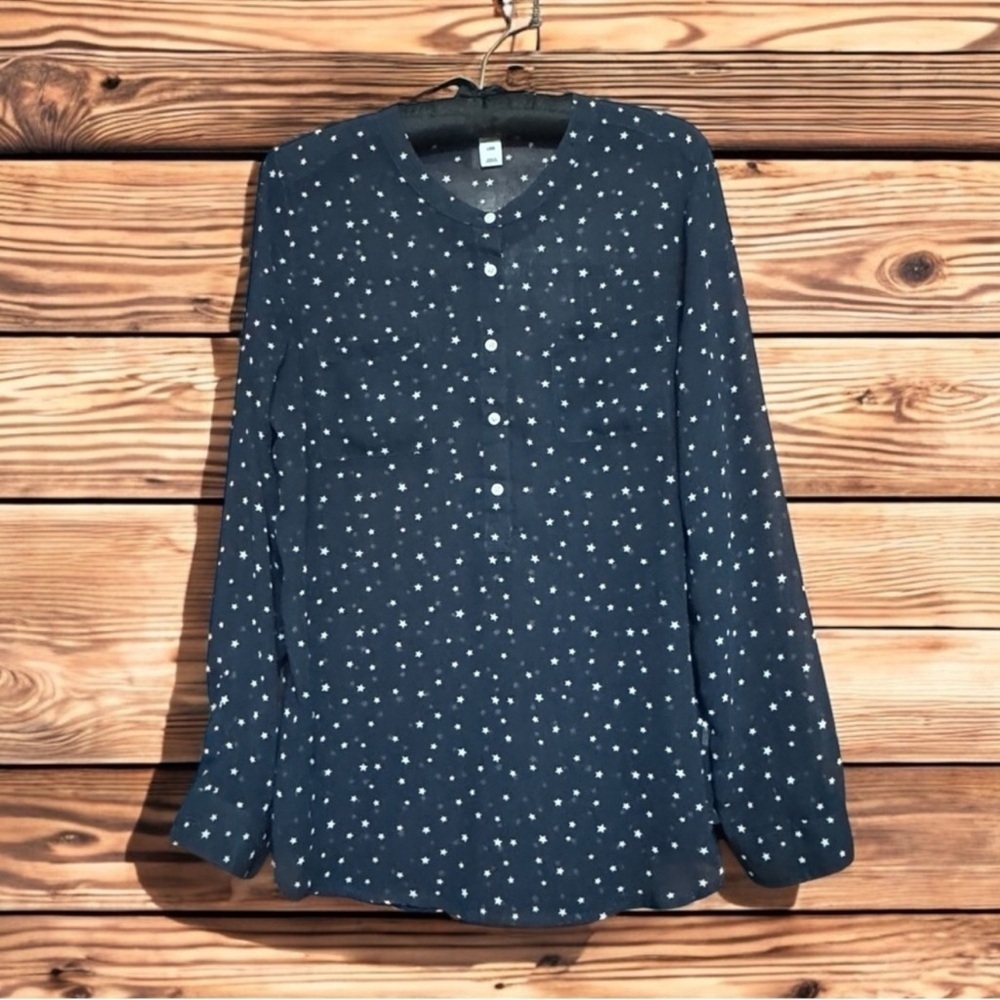 OLD NAVY SHEER TUNIC SIZE LARGE
